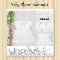 large dress pita putih